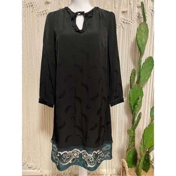 Coach Dresses & Skirts - NWT COACH Feather Jacquard Print Silky Dress Size 2